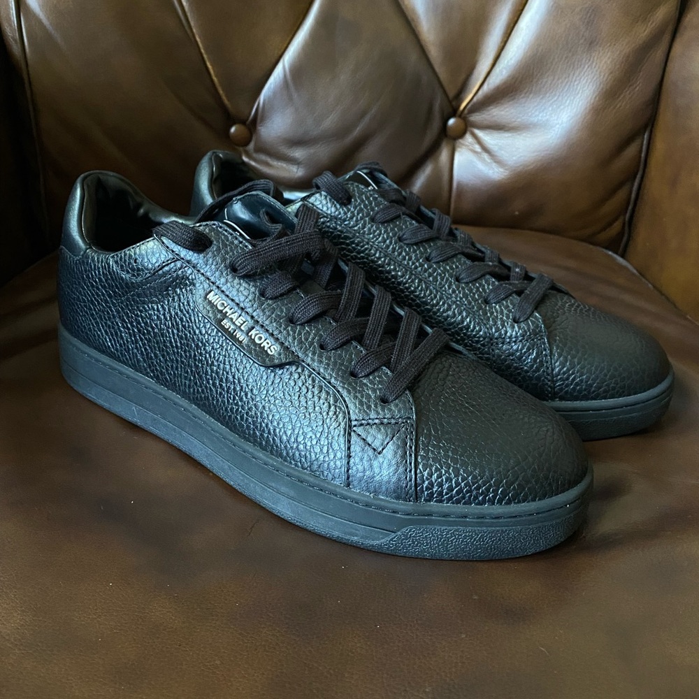 Michael Kors black sneakers